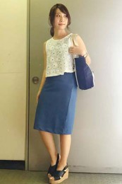 通勤サンダルコーデ13