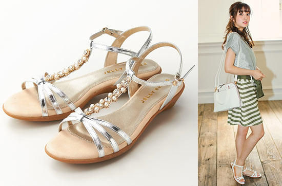 ジェリービーンズサンダル1