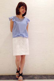 通勤サンダルコーデ20