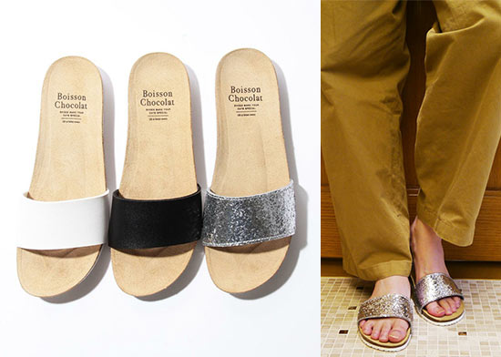 ボワソンショコラサンダル1