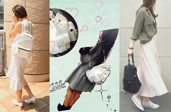 リュックデートコーデ1