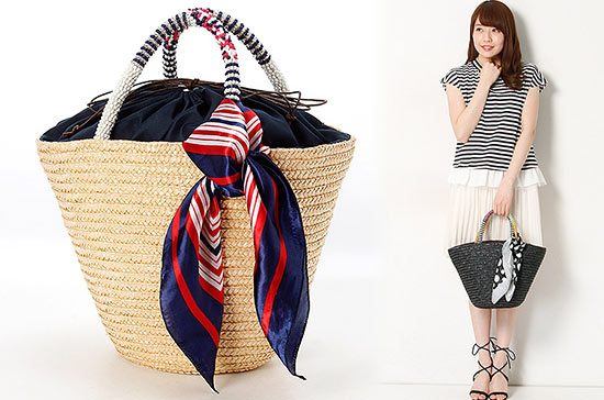 カシュカシュかごバッグ2