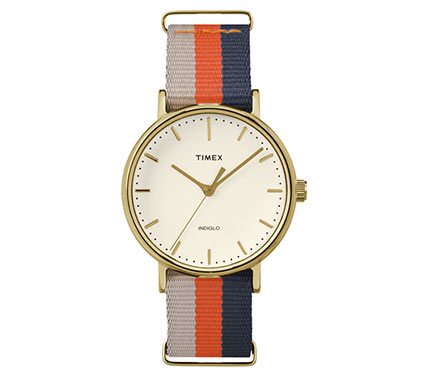 布ベルト腕時計マルチカラー1