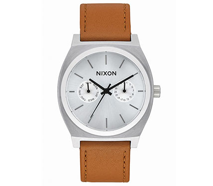 レザーベルト腕時計ブラウン1