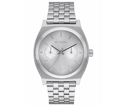 メタルブレス腕時計シルバー1