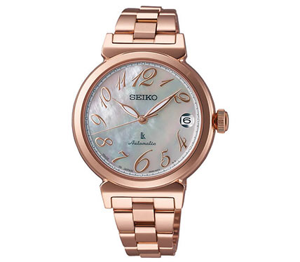 メタルブレス腕時計ゴールド2