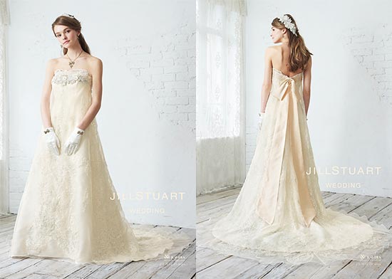 ジルスチュアートウェディングドレス1