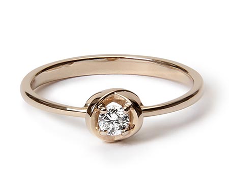 リア・ディ・グレゴリオ婚約指輪2