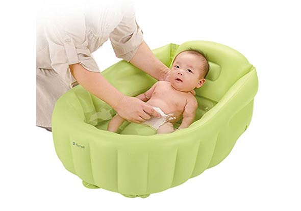 『Richell』膨らませるベビーバス