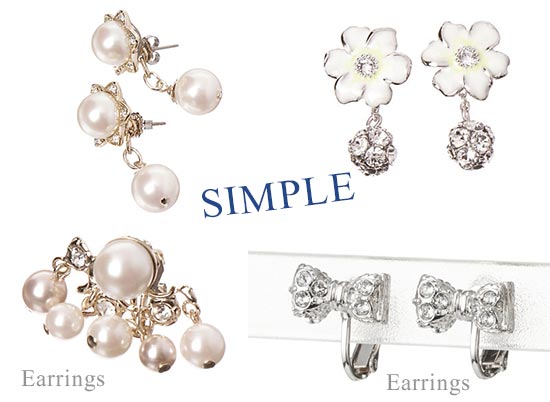 ジルスチュアートシンプルピアス