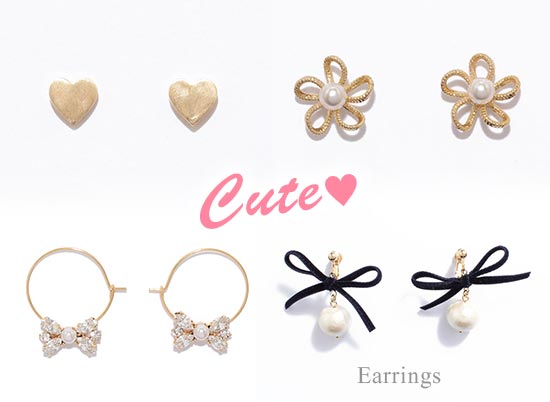 フィービー可愛いピアス