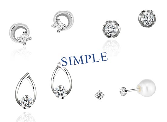 カナル4℃シンプルピアス