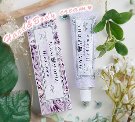 『ロイヤルアポセック』ハンドクリーム-ミニ-VG-ヴェネチアングローヴ