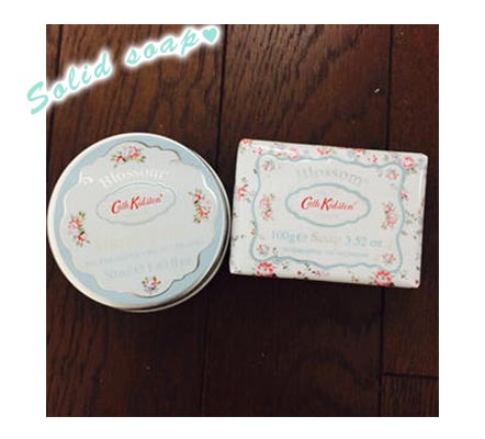 『キャスキッドソン』ソープセット-ゼラニウムの香り