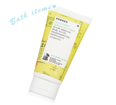 『コレス-ナチュラル-プロダクト』バジルレモン-ボディスクラブ