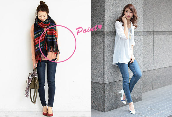 デニムデートコーデ