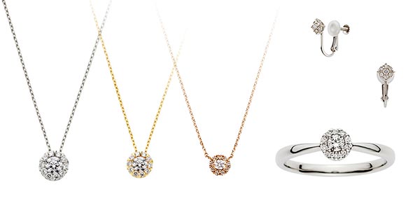 華やかダイヤモンドアクセサリー