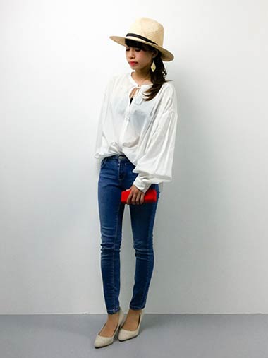 デートデニムコーデ1