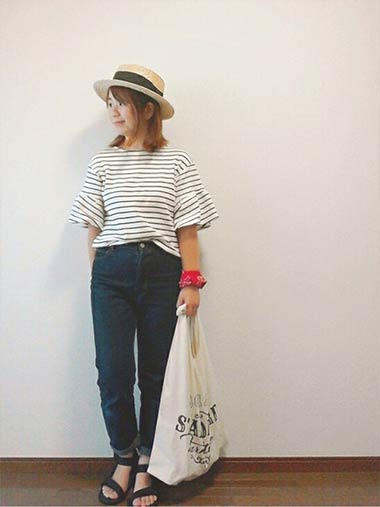 デートデニムコーデ15
