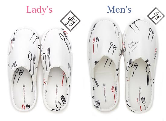 ジェラートピケ-ペアルームシューズ2