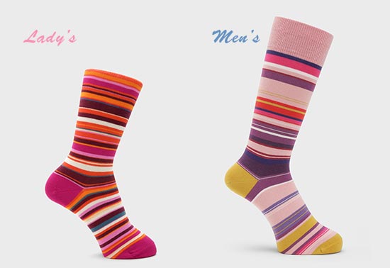 ポールスミスお揃い靴下1