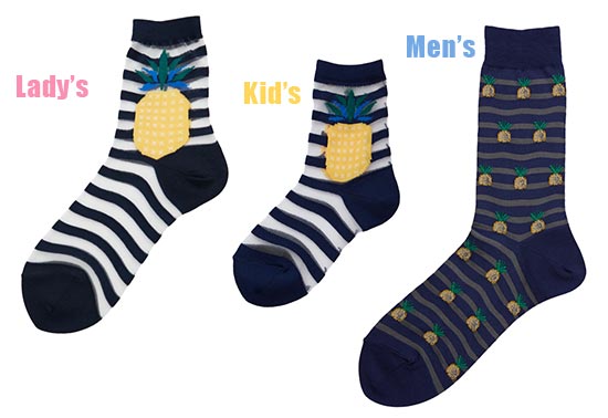 マルコモンドお揃い靴下1