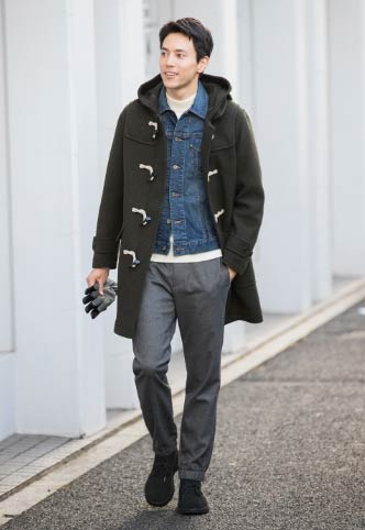 ユニクロ旦那コーデ2