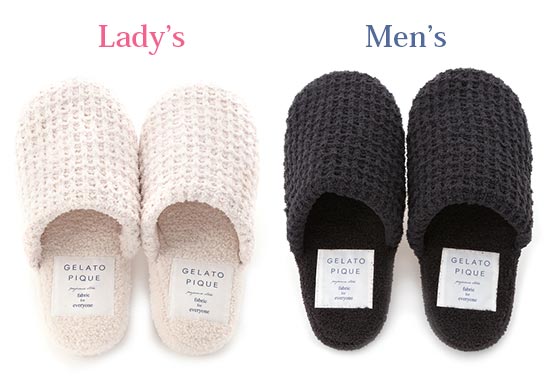 ジェラートピケ-ペアルームシューズ1