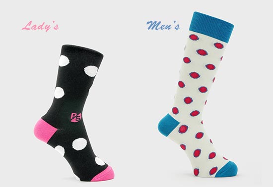 ポールスミスお揃い靴下3