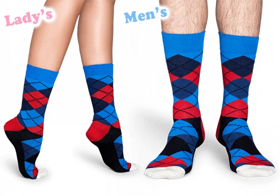 ハッピーソックスペア靴下4