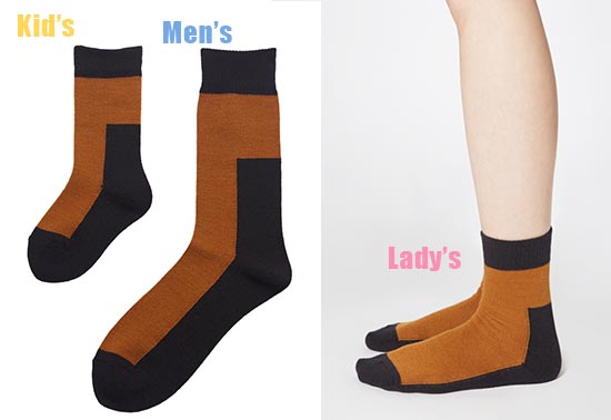 マルコモンドお揃い靴下2