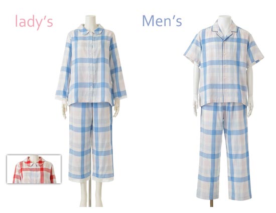 キッドブルー-ペアパジャマ2