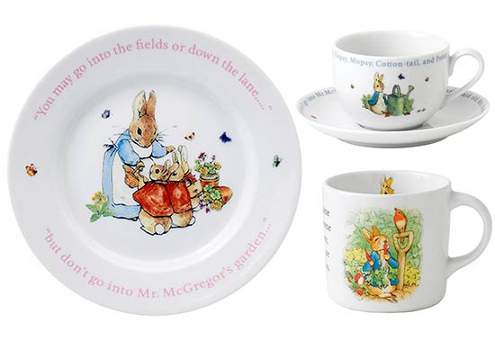 ウェッジウッド-ピーターラビット