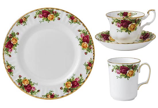 ロイヤルアルバート-オールド-カントリー-ローズ