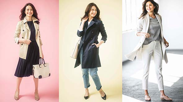 スプリングコートレディース