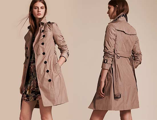 バーバリースプリングコート2