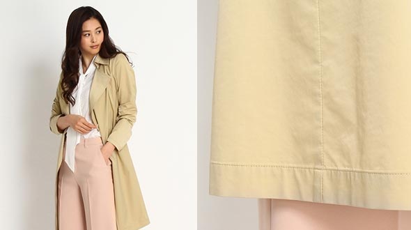 スプリングコート素材