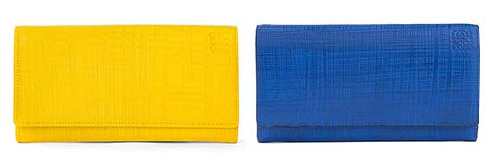 ロエベ財布-リネン