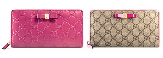 グッチ財布-シグネチャーリボン