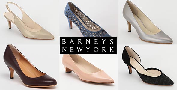 バーニーズ-ニューヨーク通勤パンプス