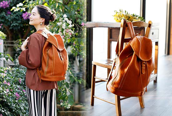 土屋鞄リュック3