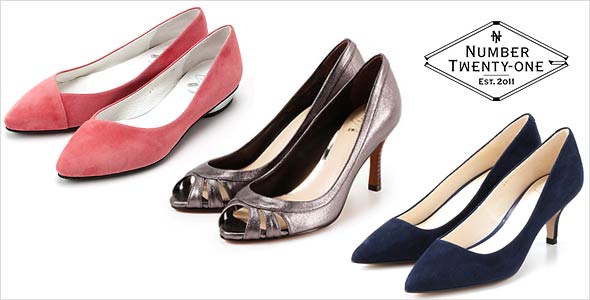 ナンバートゥエンティワン通勤パンプス