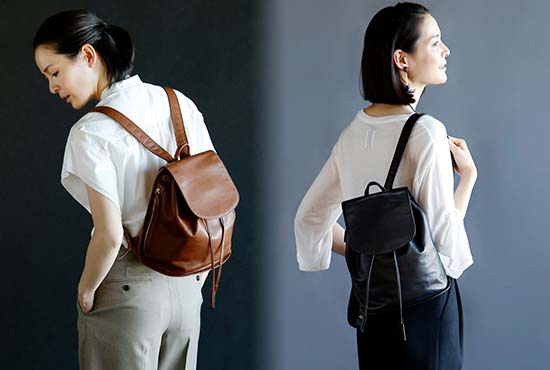 土屋鞄リュック1