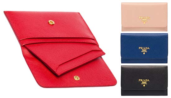 プラダ名刺入れ1