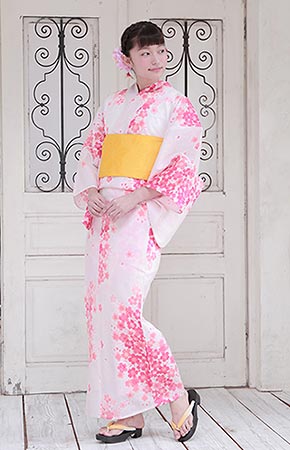 デート浴衣