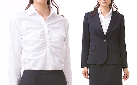 ギャザーシャツ