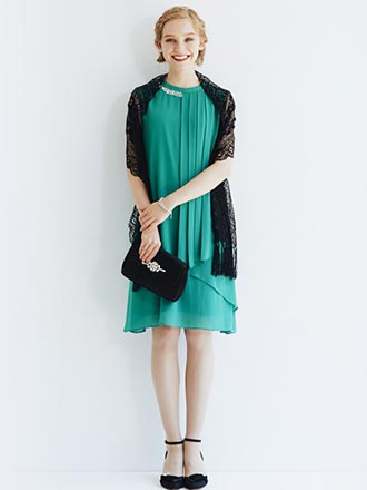 AIMERパーティドレスコーデ2