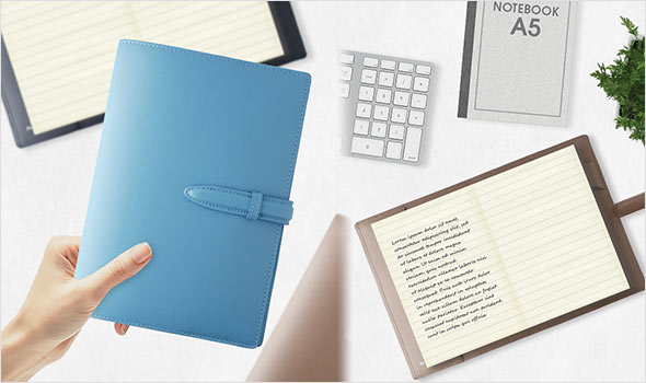 革ノートカバー