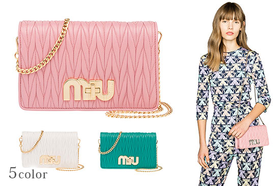 ミュウミュウ ミニバッグ