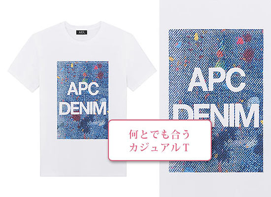 APC ロゴＴシャツ2